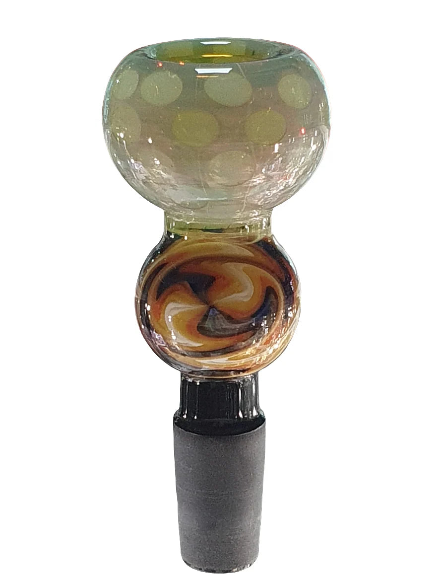 Bubble Round Bowl 14mm Male