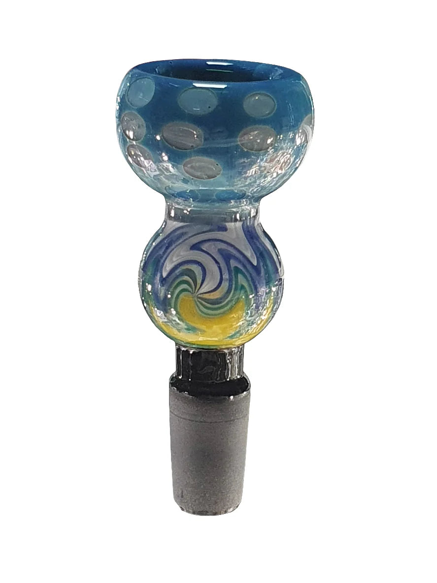 Bubble Round Bowl 14mm Male